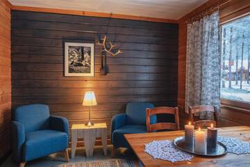 Фото номера Коттедж с 2 спальнями Дома для отпуска Torassieppi Cottages г. Särkijärvi 9