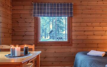 Фото номера Двухместный номер с 2 отдельными кроватями Дома для отпуска Torassieppi Cottages г. Särkijärvi 3